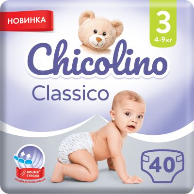  Chicolino Medium Classico  3 (4-9 ) 40  (4823098410812) -  1