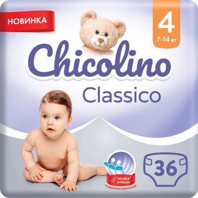 ϳ Chicolino Medium Classico  4 (7-14 ) 36  (4823098410805) -  1