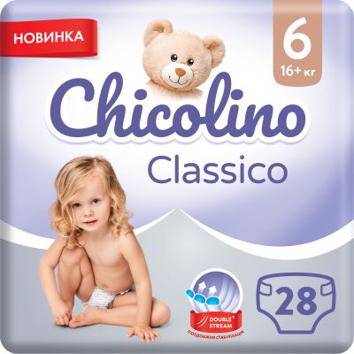 ϳ Chicolino Medium Classico 6  (16+ ) 28  (4823098410836) -  1