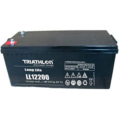       Triathlon AGM 12V 200Ah, Long Life (LL12200) -  2