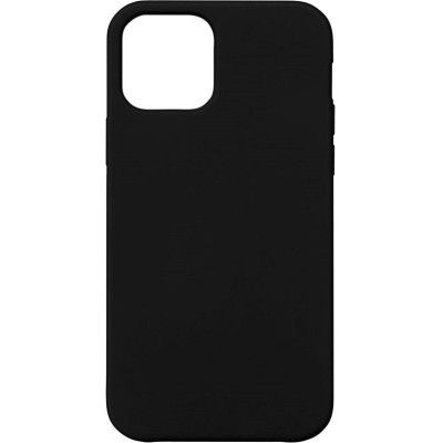     Drobak Liquid Silicon Case Apple iPhone 12 Pro Max Black (707006) -  1