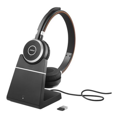  Jabra Evolve 65 SE Link380a UC Stereo + with charging base (6599-833-499) -  1