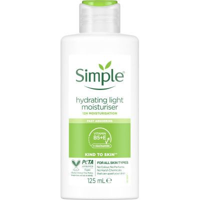    Simple Hydrating Light Moisturiser Kind to Skin   125  (5011451103931) -  1