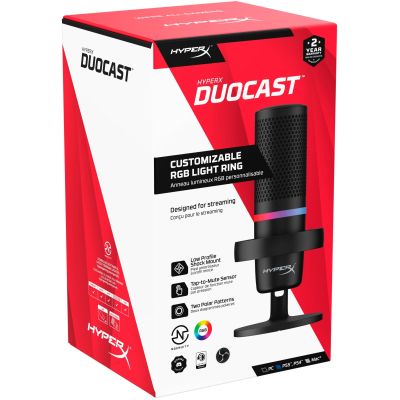  HyperX DuoCast Black (4P5E2AA) -  8