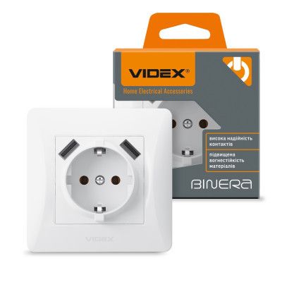  Videx BINERA 1    2USB (VF-BNSK1GU) -  4