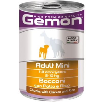    Gemon Dog Wet Mini Adult      415  (8009470387873) -  1