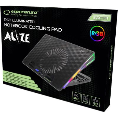 ϳ   ESPERANZA Notebook Cooling Pad EGC101 Al -  4