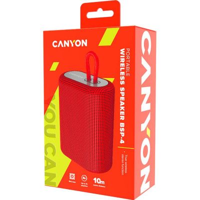   Canyon BSP-4 Bluetooth Red (CNE-CBTSP4R) -  4