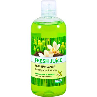    Fresh Juice Lemongrass & Vanilla 500  (4823015933813) -  1