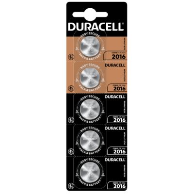  CR 2016 / DL 2016 * 5 Duracell (5010979) -  1