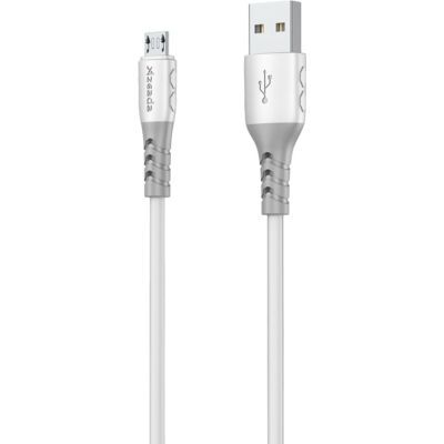   USB 2.0 AM to Micro 5P 1.0m PD-B51m White Proda (PD-B51m-WH) -  2