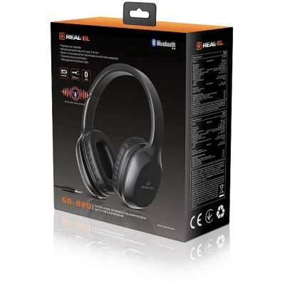  REAL-EL GD-820 Black, Bluetooth V4.2, , ,  -  10