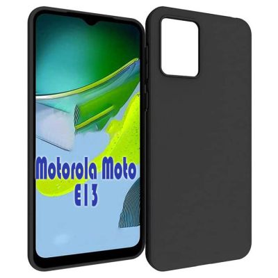   .  BeCover Motorola Moto E13 Black (708815) -  1