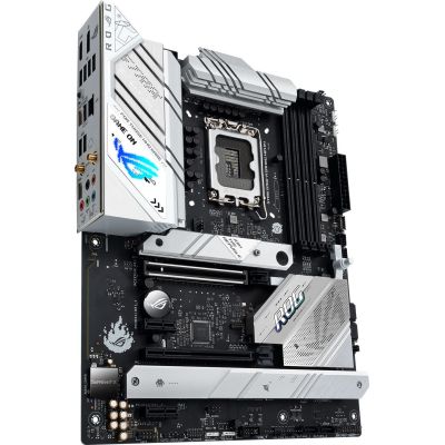   LGA1700, Asus ROG STRIX B760-A GAMING WIFI, B760, 4xDDR5, Int.Video(CPU), 4xSATA3, 3xM.2, 1xPCI-E 16x 5.0, 1xPCI-E 16x 3.0, 2xPCI-E 1x 3.0, ALC4080, Intel 2.5Gb, WiFi 6E, Bluetooth 5.3, 7xUSB3.2/5xUSB2.0, HDMI/DP, ATX -  3