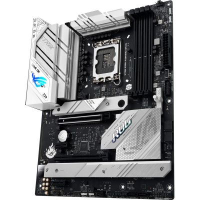   LGA1700, Asus ROG STRIX B760-A GAMING WIFI, B760, 4xDDR5, Int.Video(CPU), 4xSATA3, 3xM.2, 1xPCI-E 16x 5.0, 1xPCI-E 16x 3.0, 2xPCI-E 1x 3.0, ALC4080, Intel 2.5Gb, WiFi 6E, Bluetooth 5.3, 7xUSB3.2/5xUSB2.0, HDMI/DP, ATX -  4