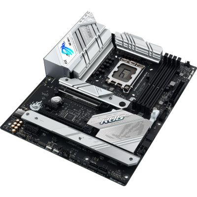   LGA1700, Asus ROG STRIX B760-A GAMING WIFI, B760, 4xDDR5, Int.Video(CPU), 4xSATA3, 3xM.2, 1xPCI-E 16x 5.0, 1xPCI-E 16x 3.0, 2xPCI-E 1x 3.0, ALC4080, Intel 2.5Gb, WiFi 6E, Bluetooth 5.3, 7xUSB3.2/5xUSB2.0, HDMI/DP, ATX -  7