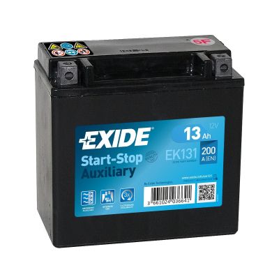   EXIDE START STOP AUXILIARY 13Ah (+/-) (200CCA) (EK131) -  1