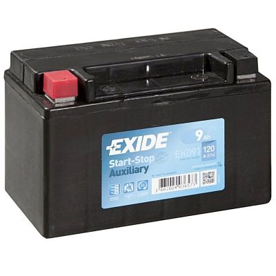   EXIDE START STOP AUXILIARY 9Ah (+/-) (120EN) (EK091) -  1