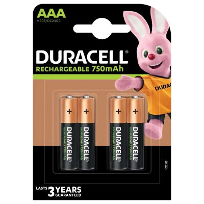  Duracell AAA HR03 750mAh * 4 (5007331) -  2