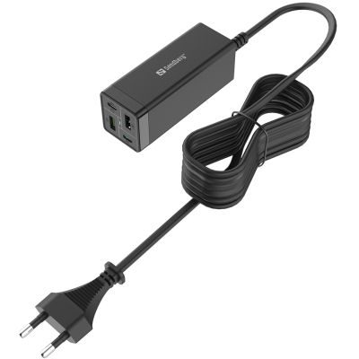   Sandberg 4in1 2xUSB-C 2xUSB PD 65W QC 3.0 20W (441-45) -  4