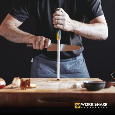   Work Sharp Ceramic Kitchen Honing Rod WSKTNCHR-I (WSKTNCHR-I) -  4