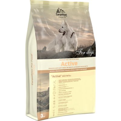     Carpathian Pet Food Active 3  (4820111140879) -  1