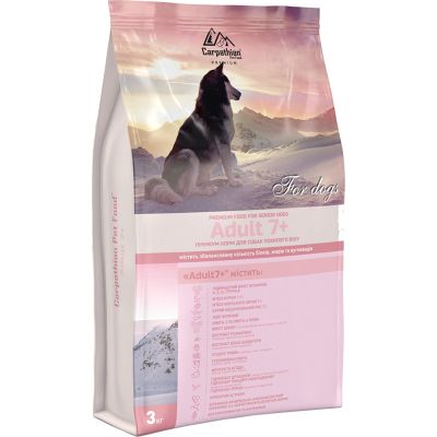     Carpathian Pet Food Adult 7+ 3  (4820111140886) -  1