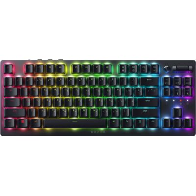  Razer DeathStalker V2 Pro TKL Wireless/Bluetooth Red Switch Black (RZ03-04370800-R3R1) -  1