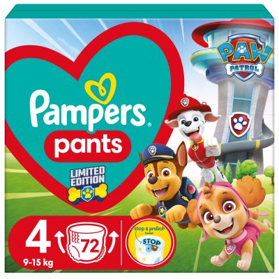 ϳ Pampers Maxi  4 (9-15 ) Paw Patrol 72  (8006540863572) -  1