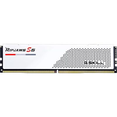  ' DDR5 32GB (2x16GB) 6000 MHz Ripjaws S5 White G.Skill (F5-6000J3238F16GX2-RS5W) -  3