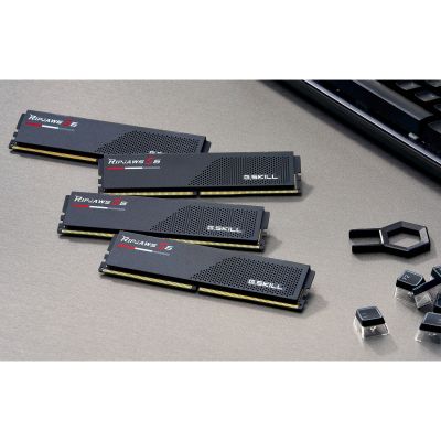     DDR5 64GB (2x32GB) 6000 MHz Ripjaws S5 G.Skill (F5-6000J3238G32GX2-RS5K) -  5