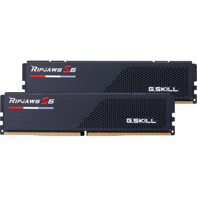     DDR5 64GB (2x32GB) 6000 MHz Ripjaws S5 G.Skill (F5-6000J3238G32GX2-RS5K) -  1