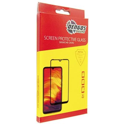   Dengos Full Glue Xiaomi Redmi 12C (black) (TGFG-273) -  1