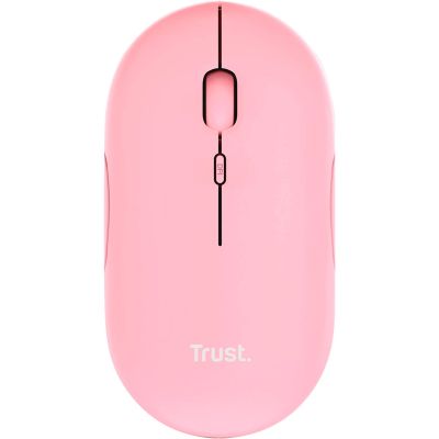  Trust Puck Wireless/Bluetooth Silent Pink (24125) -  1