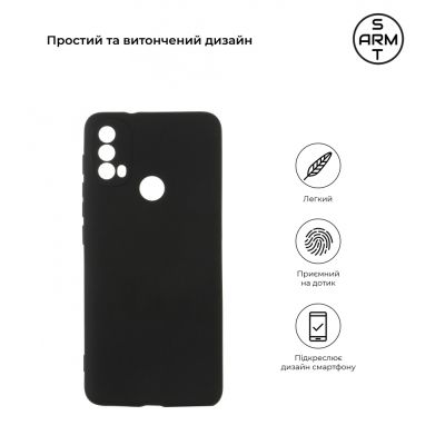     Armorstandart Matte Slim Fit Motorola E40 Camera cover Black (ARM63050) -  3