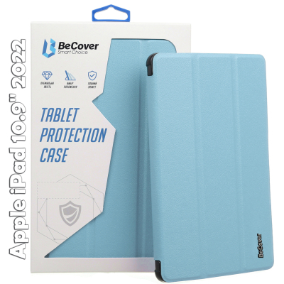    BeCover Soft Edge BeCover Apple iPad 10.9" 2022 Light Blue (709205) -  1