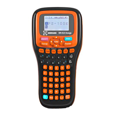   UKRMARK RM-910 Orange,    Brother TZe (900416) -  1