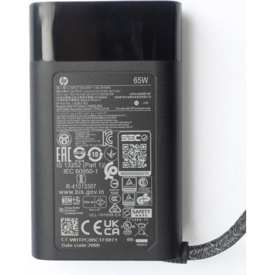     HP 65W 20V, 3.25A + 15V, 4.33A + 12V, 5A + 9V, 3A + 5V, 3A, USB type-C (TPN-CA10 / A40370) -  3