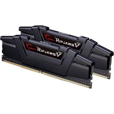     DDR4 64GB (2x32GB) 4400 MHz RipjawsV Black G.Skill (F4-4400C19D-64GVK) -  3