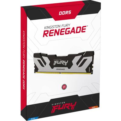     DDR5 16GB 6000 MHz Renegade Silver Kingston Fury (ex.HyperX) (KF560C32RS-16) -  4