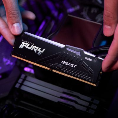  '  ' DDR5 32GB 5200  Beast RGB EXPO Kingston Fury (ex. HyperX) (KF552C36BBEA-32) -  12