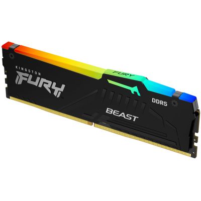     DDR5 32GB 6000 MHz Beast RGB Kingston Fury (ex.HyperX) (KF560C40BBA-32) -  3