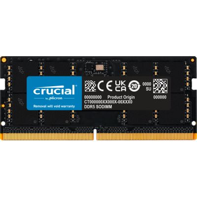    SoDIMM DDR5 32GB 5200 MHz Micron (CT32G52C42S5) -  1