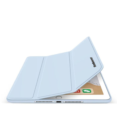    BeCover Tri Fold Soft TPU Silicone Apple iPad 9.7 2017/2018 A1822/A1823/A1893/A1954 Light Blue (708512) -  4