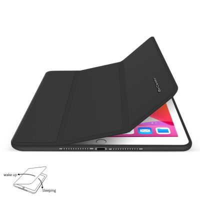    BeCover Tri Fold Soft TPU mount Apple Pencil Apple iPad 9.7 2017/2018 A1822/A1823/A1893/A1954 Black (708453) -  4