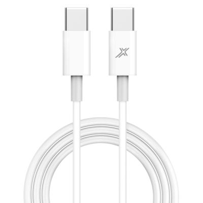   USB-C to USB-C 1.0m 20W CC-03W White Grand-X (CC-03W) -  2