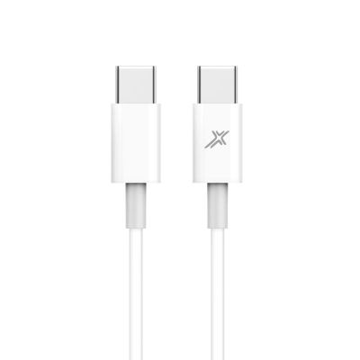   USB-C to USB-C 1.0m 20W CC-03W White Grand-X (CC-03W) -  1