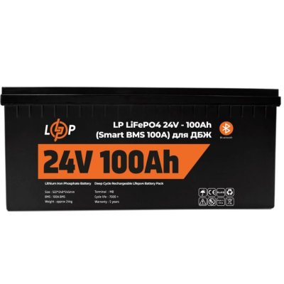     LiFePo4 LogicPower LiFePO4 25,6V - 100 Ah, LCD (20200) -  3