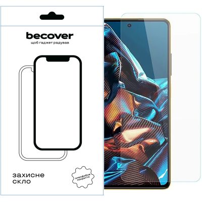   BeCover Poco X5 Pro 5G 3D Crystal Clear Glass (709251) -  1