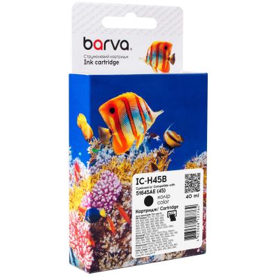  Barva HP 45 black/51645AE, 40  (IC-H45B) -  1